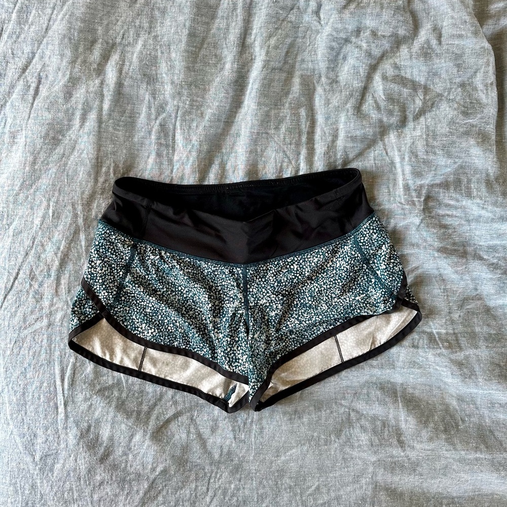 Lululemon Speed Up Low Rise Lined Shorts
